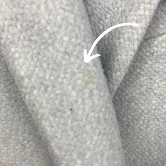 Zara Double Breast Coat Sky Blue XS - Picture 6 of 9